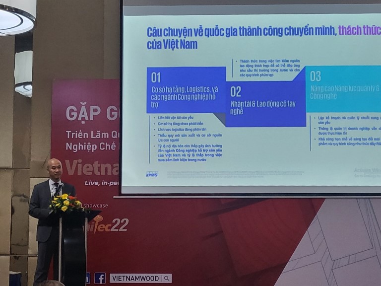 250 doanh nghiệp sẽ tham dự Triển lãm quốc tế máy móc và thiết bị ngành công nghiệp chế biến gỗ 2022