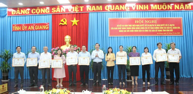 An Giang Nhiều bước tiến trong công tác chăm sóc sức khỏe nhân dân