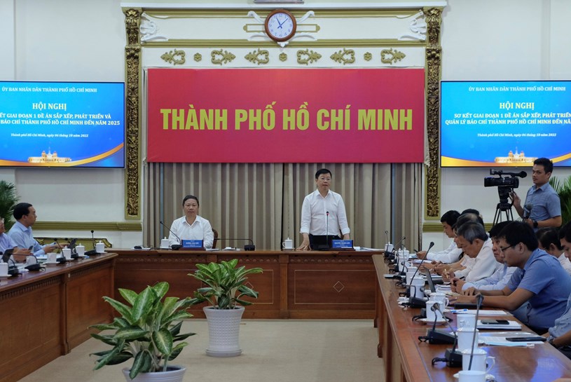 TP Hồ Chí Minh hoàn thành sắp xếp 25 27 cơ quan báo chí