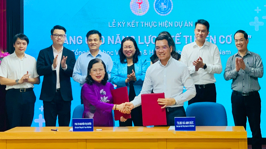 Nâng cao năng lực y tế cơ sở cho hơn 20 000 nhân viên y tế
