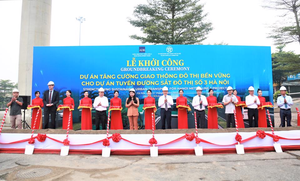 Tăng cường giao thông đô thị bền vững cho tuyến đường sắt đô thị số 3 Hà Nội