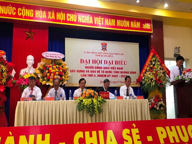 Quảng Bình Đoàn kết xây dựng quê hương, xứ đạo giàu đẹp