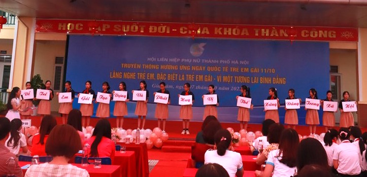Xây dựng môi trường Thủ đô bình đẳng, an toàn, thân thiện với trẻ em