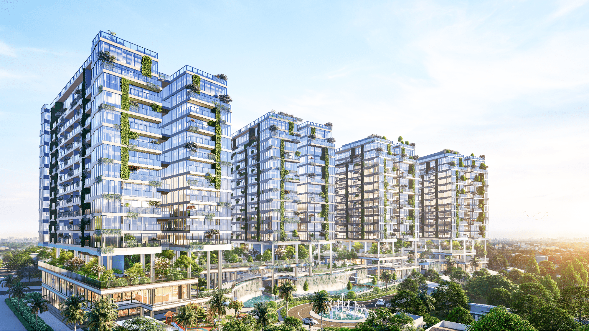 Kiến trúc xanh “trái tim” của Long Biên - Sunshine Green Iconic