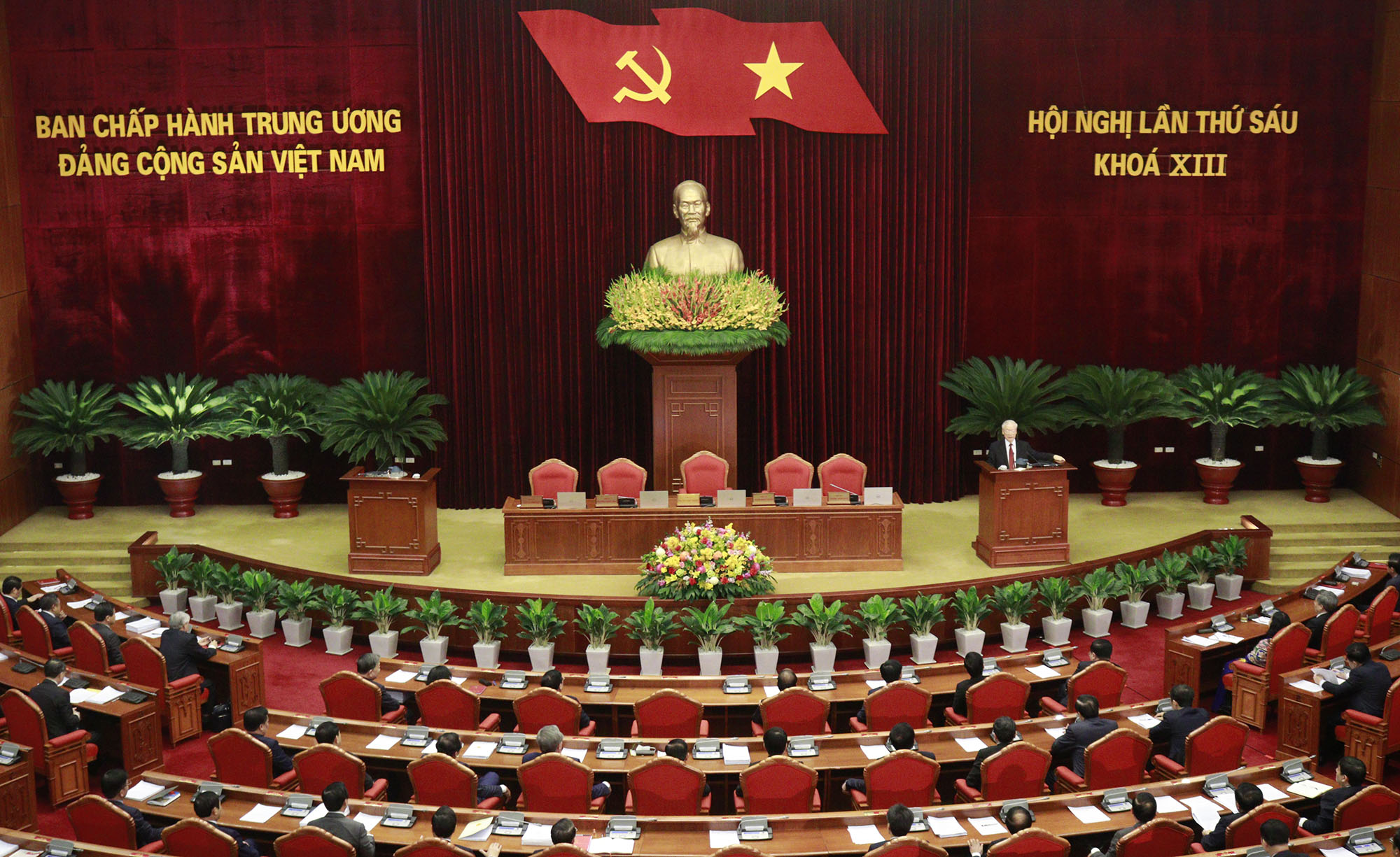 Thông báo Hội nghị lần thứ sáu Ban Chấp hành Trung ương Đảng khóa XIII