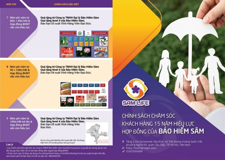 “Cuộc cách mạng bảo hiểm sâm – Samlife insurance”