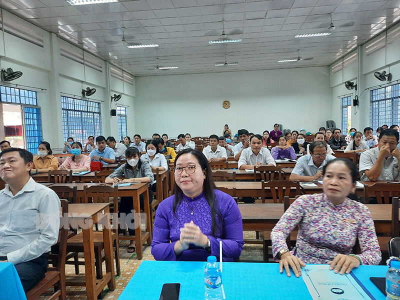 Bến Tre khai giảng lớp tập huấn cán bộ Mặt trận huyện, cơ sở