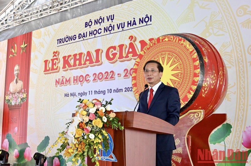 Trường ĐH Nội vụ Hà Nội khai giảng năm học mới 2022 – 2023