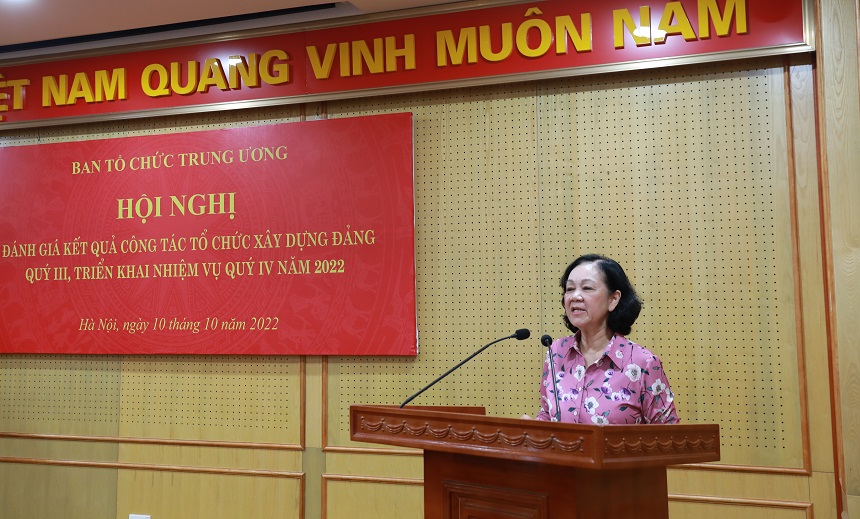 Ngành Tổ chức Xây dựng Đảng hoàn thành 16 19 đề án được giao