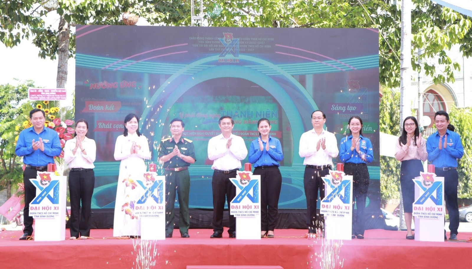 Thanh niên Bình Dương cùng hành động thực hiện Nghị quyết Đại hội Đoàn
