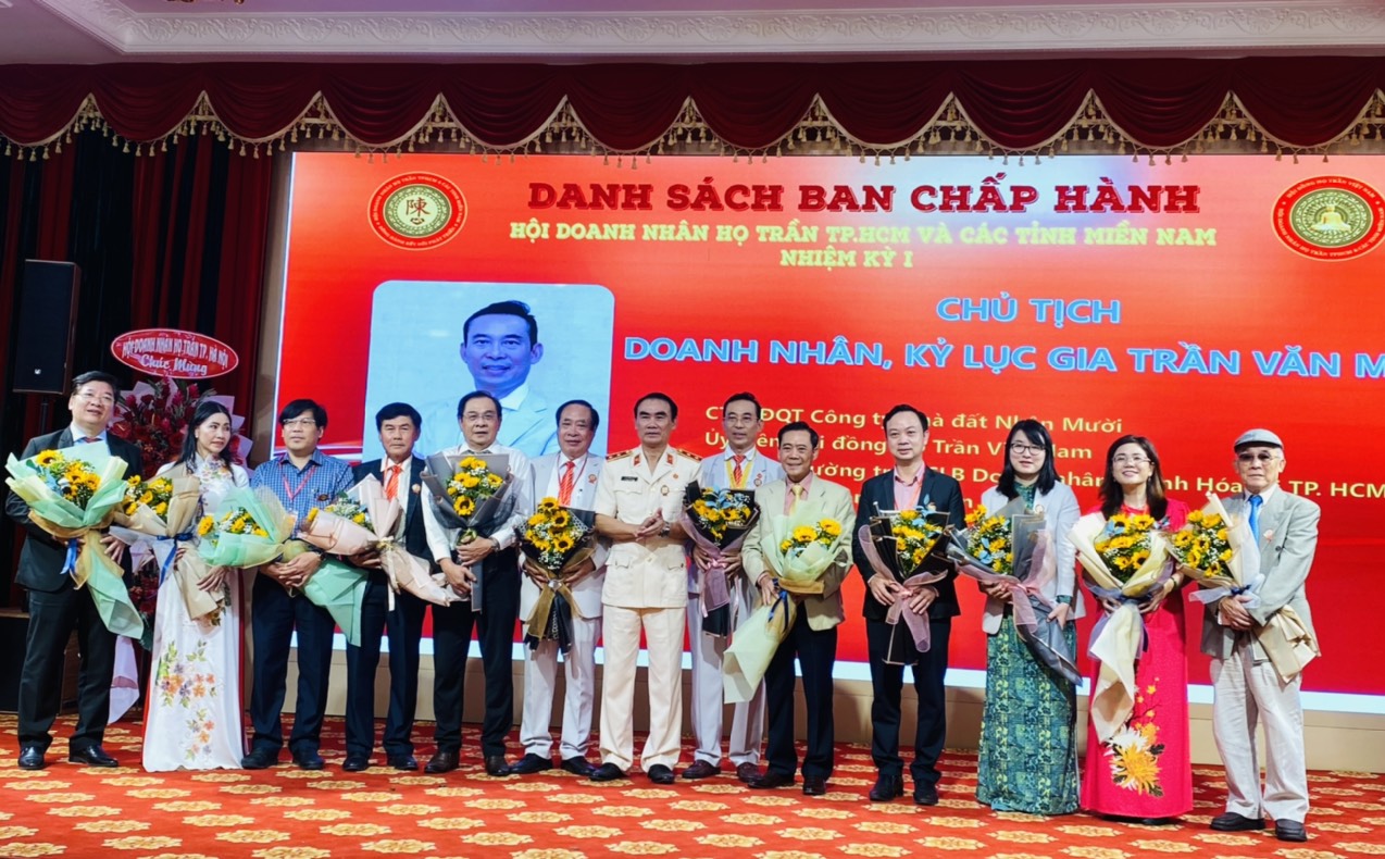Ra mắt Hội Doanh nhân họ Trần tại TP Hồ Chí Minh và các tỉnh miền Nam