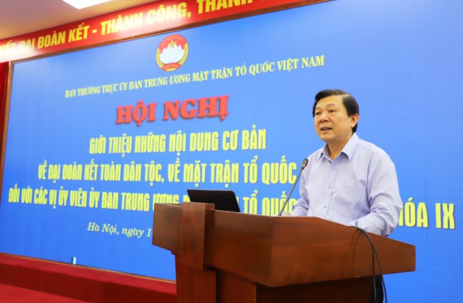 Nâng cao chất lượng, hiệu quả hoạt động của Mặt trận Tổ quốc Việt Nam các cấp