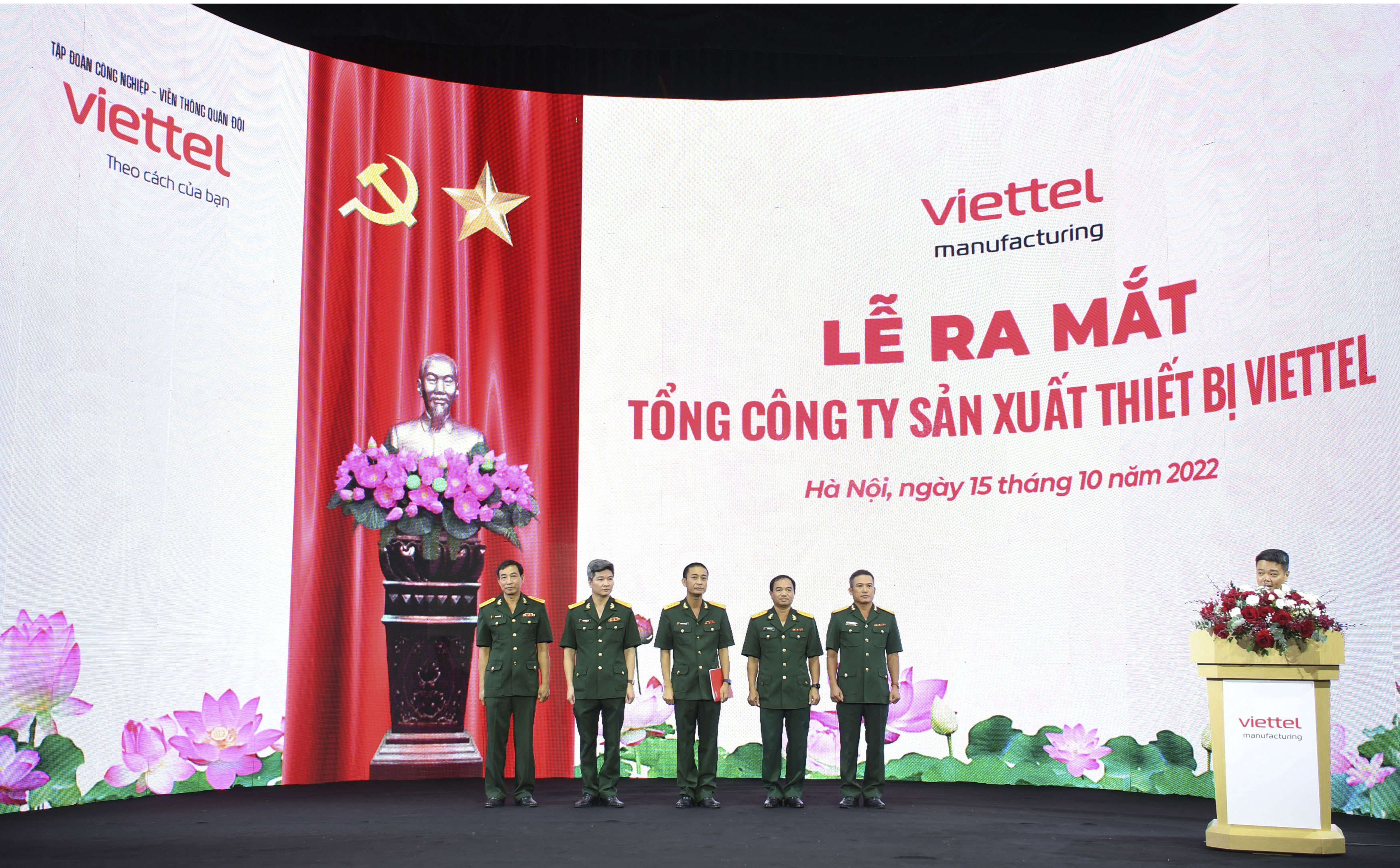 Viettel ra mắt Tổng Công ty sản xuất thiết bị sẵn sàng cho chuỗi cung ứng toàn cầu
