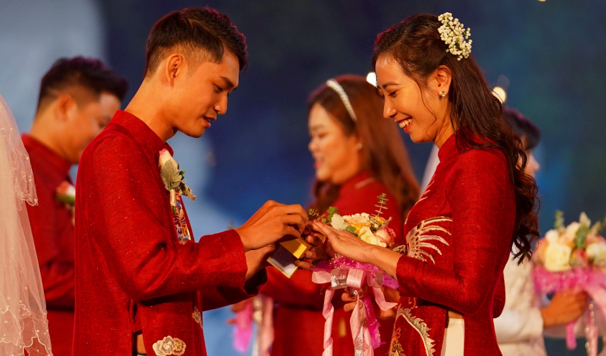 Hà Nội 18 cặp đôi tổ chức đám cưới tập thể theo nếp sống mới