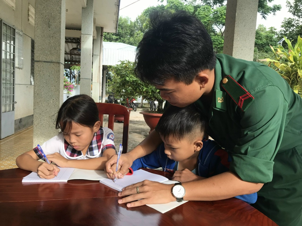Long An Nỗ lực xây dựng trường học đạt chuẩn