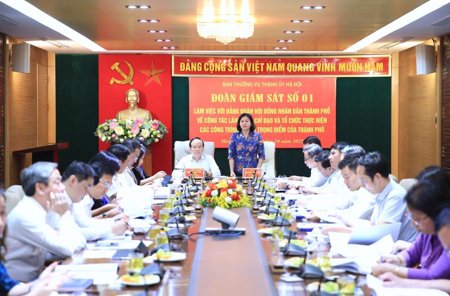 Tổ chức thực hiện các công trình, dự án trọng điểm thận trọng, kỹ càng, chất lượng