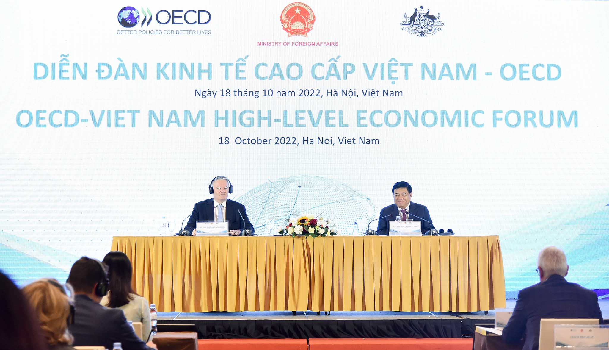 Diễn đàn kinh tế cao cấp Việt Nam – OECD Cơ hội để Việt Nam nắm bắt những ý tưởng mới