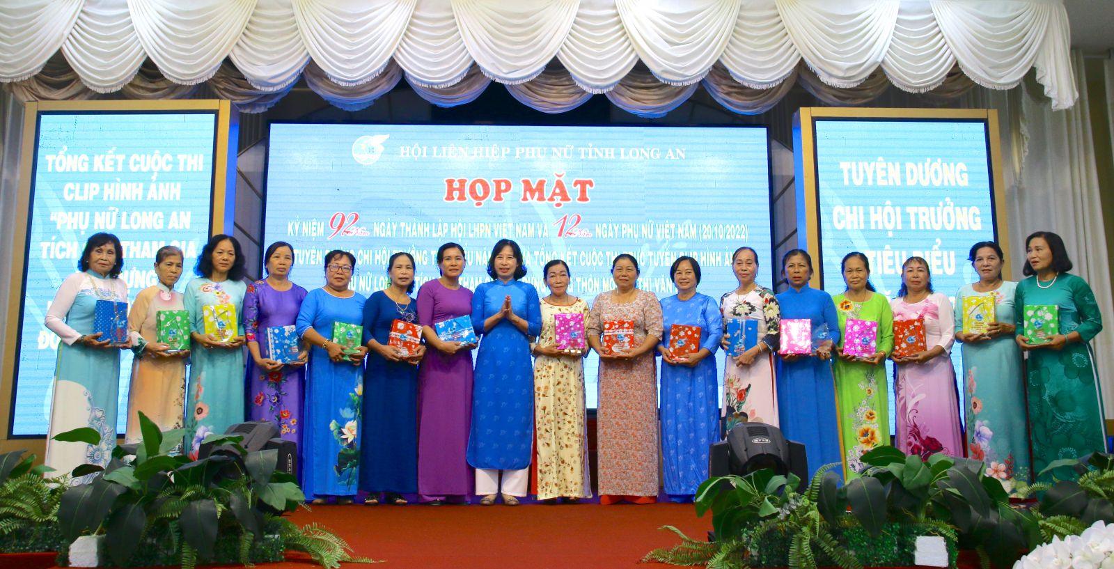 Long An tuyên dương 50 Chi hội trưởng Phụ nữ tiêu biểu