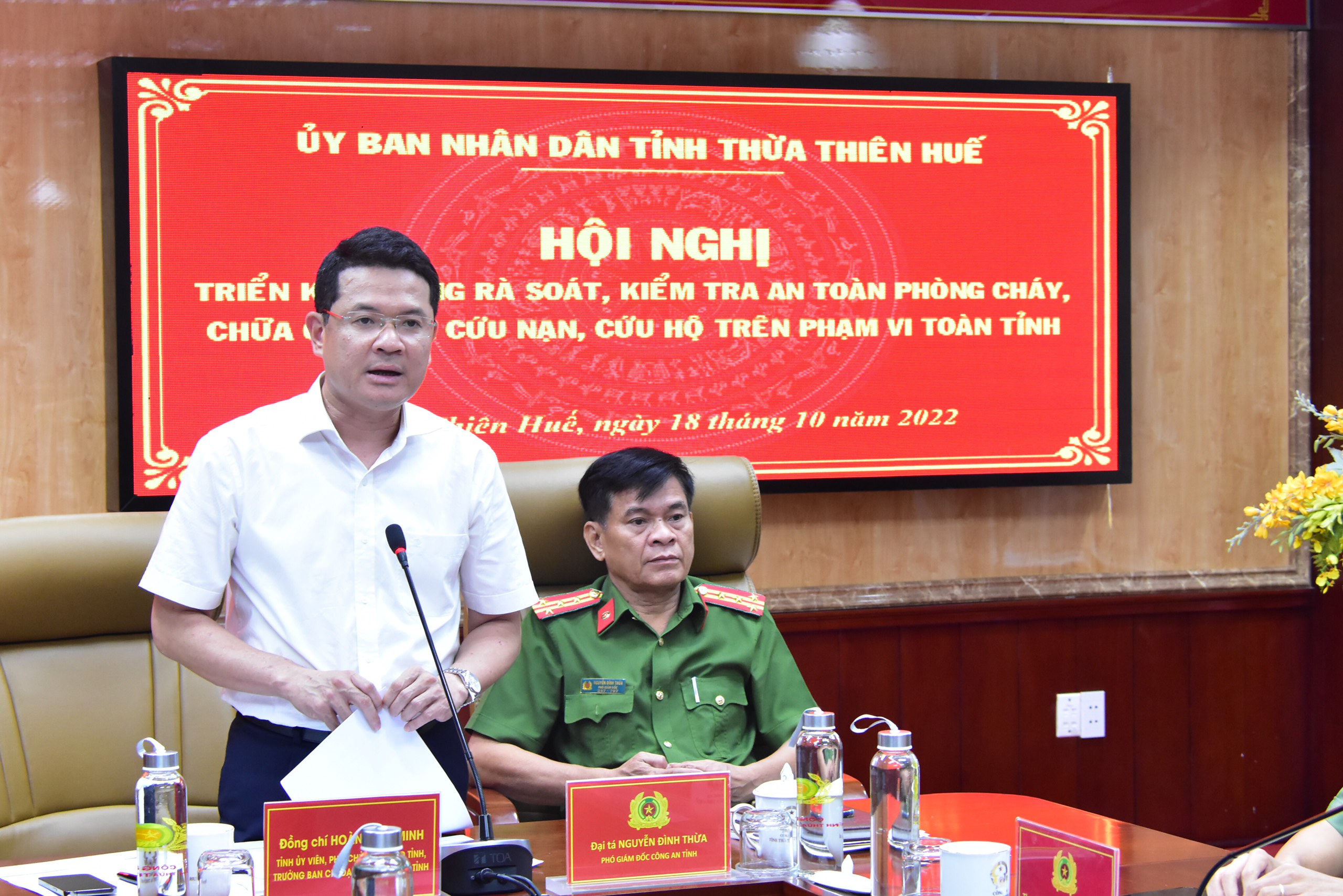 Thừa Thiên Huế  Tổng rà soát, kiểm tra an toàn phòng cháy chữa cháy và cứu nạn cứu hộ