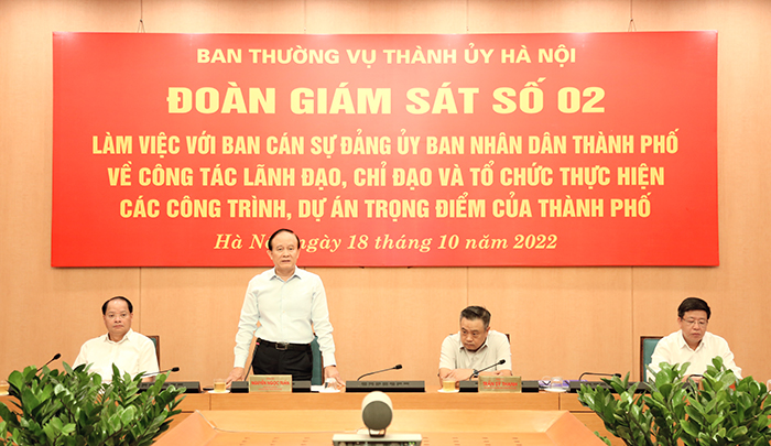 Hà Nội Tháo gỡ khó khăn, vướng mắc trong thực hiện công trình, dự án trọng điểm