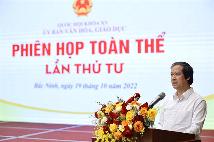 Bộ GD ĐT mong nhận được sự thấu hiểu, hỗ trợ triển khai Chương trình giáo dục phổ thông mới