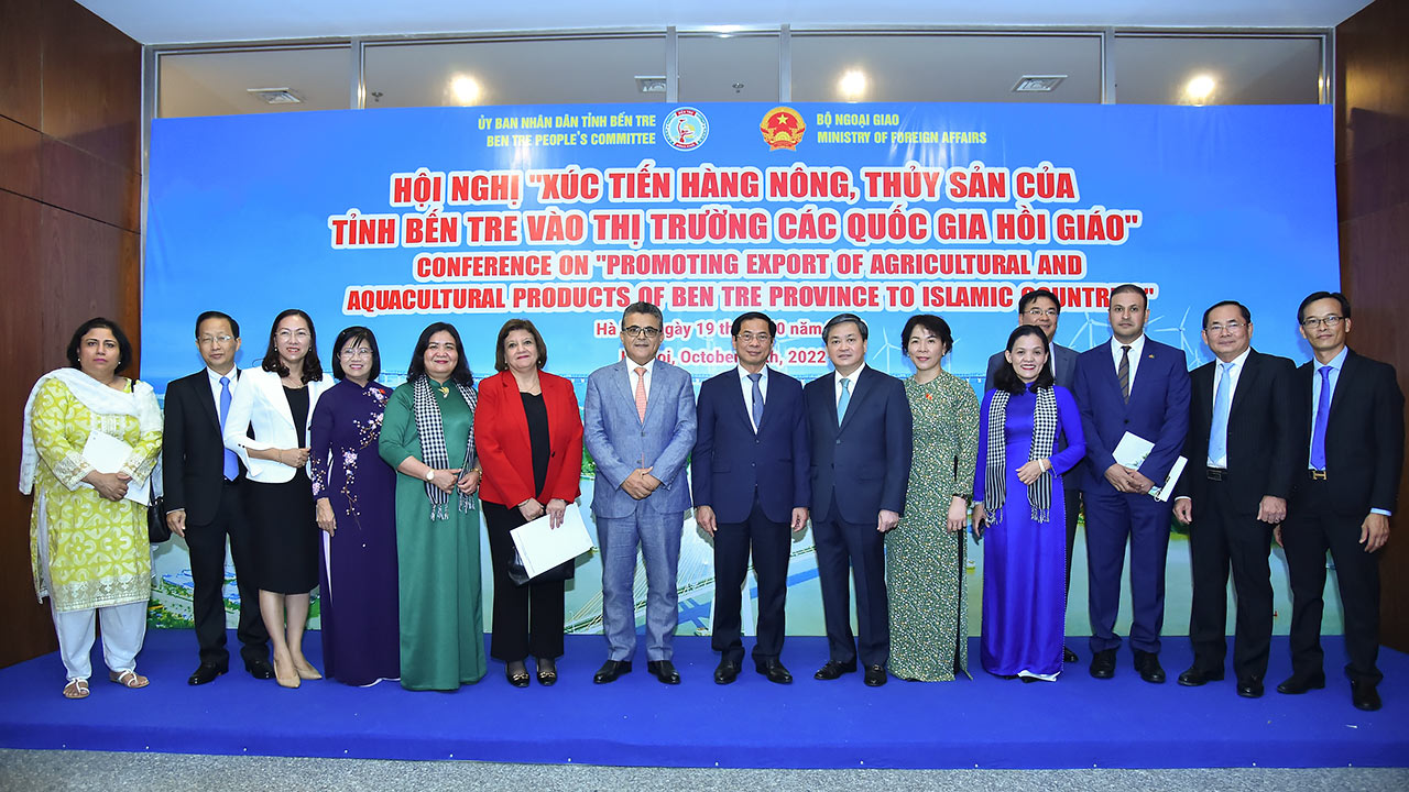 Xúc tiến hàng nông, thuỷ sản của tỉnh Bến Tre vào thị trường các quốc gia Hồi giáo