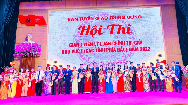 Khai mạc Hội thi Giảng viên lý luận chính trị giỏi khu vực I các tỉnh phía Bắc