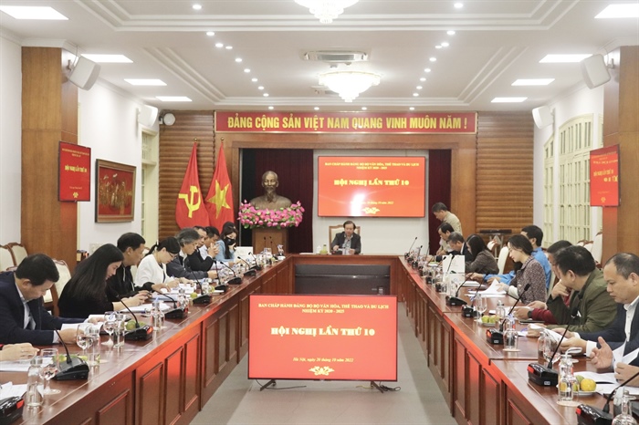 Đảng uỷ Bộ VHTTDL Chủ động, sáng tạo, thực hiện tốt nhiệm vụ năm 2022