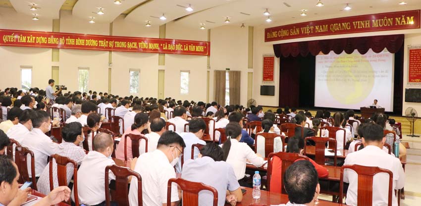 Bình Dương tập huấn nghiệp vụ công tác Đảng