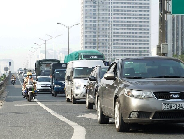 457 trường hợp vi phạm an toàn giao thông trên đường Vành đai 3 Hà Nội