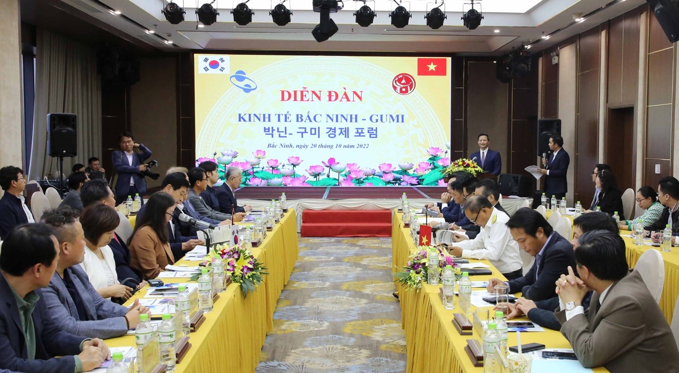 Thúc đẩy hợp tác kinh tế, thương mại giữa Bắc Ninh và thành phố Gumi Hàn Quốc
