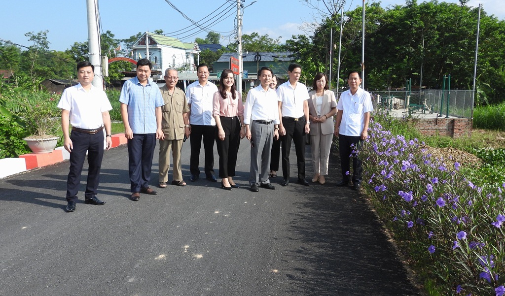 Trái ngọt nông thôn mới ở Hoàng Hoa