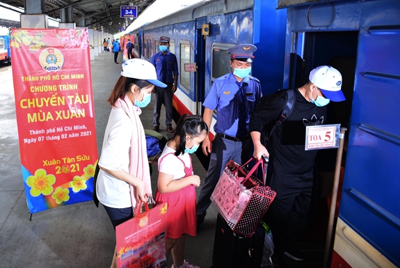 Thông tin về vé tàu Tết Nguyên đán Quỹ Mão 2023