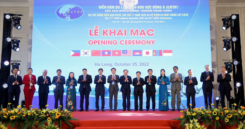 Khai mạc Đại hội đồng Diễn đàn Du lịch Liên khu vực Đông Á EATOF lần thứ 17