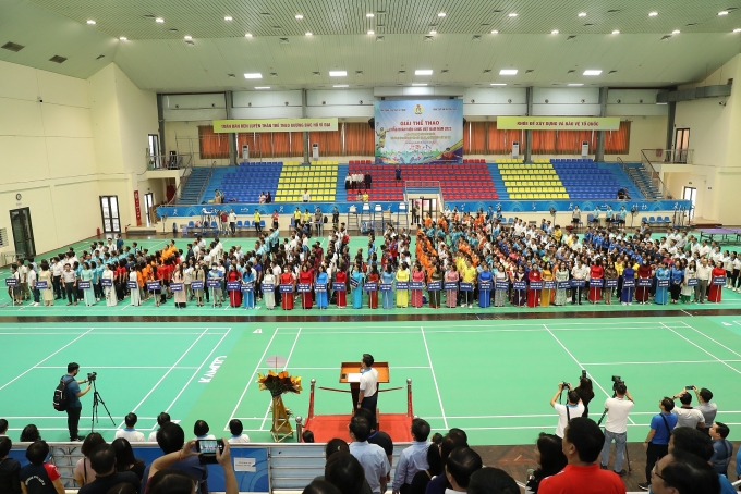 Khai mạc Giải thể thao Công đoàn Viên chức Việt Nam năm 2022
