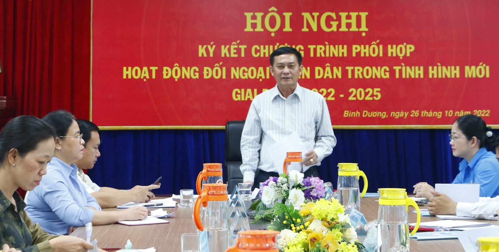 Bình Dương Nâng cao hiệu quả công tác đối ngoại nhân dân trong tình hình mới