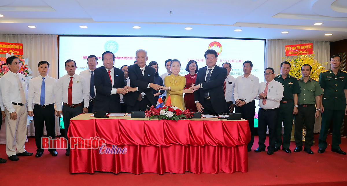 Thúc đẩy quan hệ hợp tác giữa hai tổ chức mặt trận đi vào chiều sâu