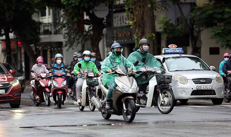 Khu vực Bắc Bộ trời lạnh, từ Đà Nẵng đến Bình Định có mưa to