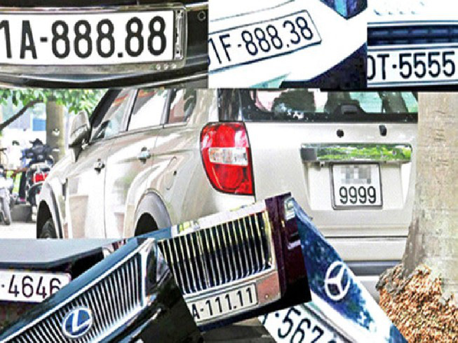 Dự thảo Nghị quyết về thí điểm cấp quyền lựa chọn sử dụng biển số ô tô thông qua đấu giá