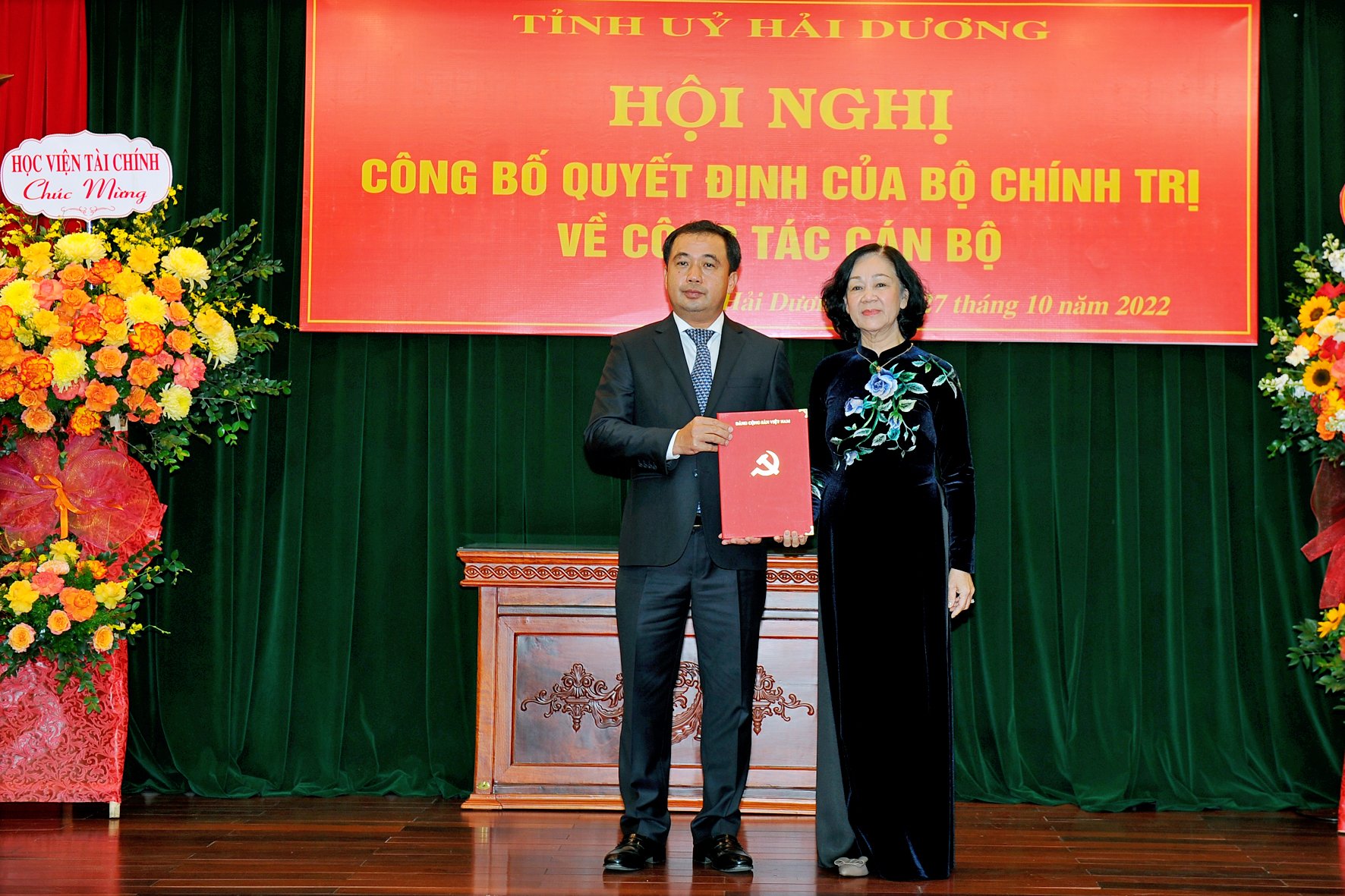 Đồng chí Trần Đức Thắng làm Bí thư Tỉnh ủy Hải Dương