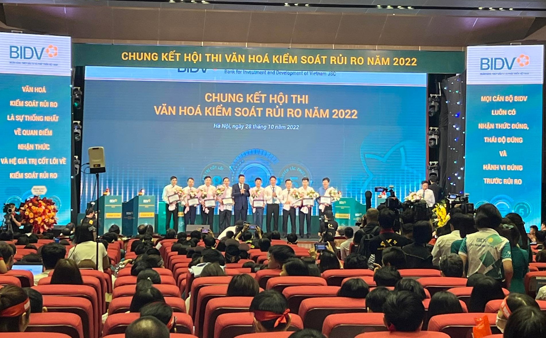 BIDV tổ chức thành công hội thi văn hóa kiểm soát rủi ro