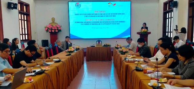 Công bố Báo cáo nghiên cứu về xây dựng, thực hiện cơ chế thử nghiệm tại Việt Nam
