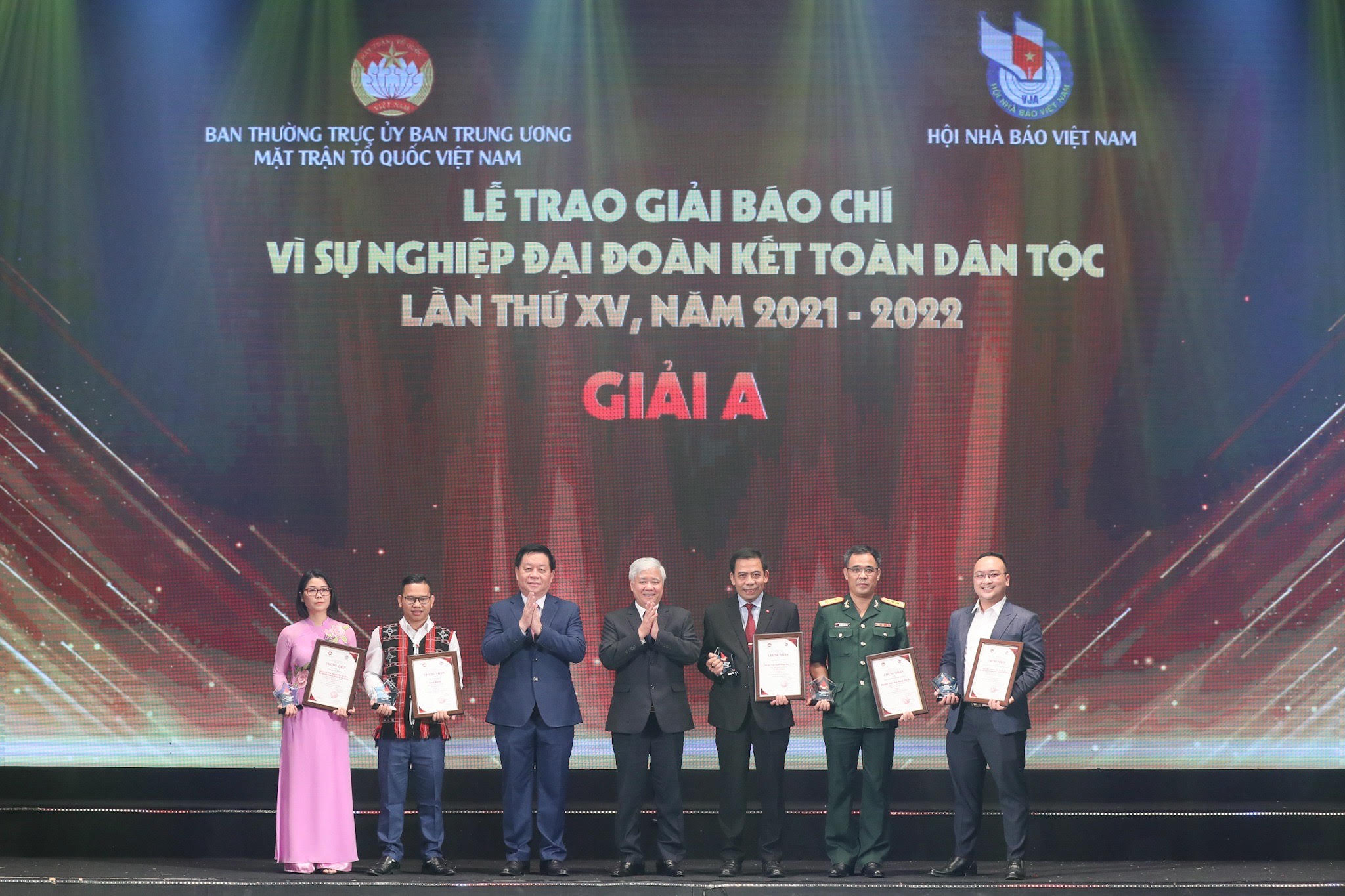 80 tác phẩm đoạt Giải báo chí “Vì sự nghiệp Đại đoàn kết toàn dân tộc” lần thứ XV