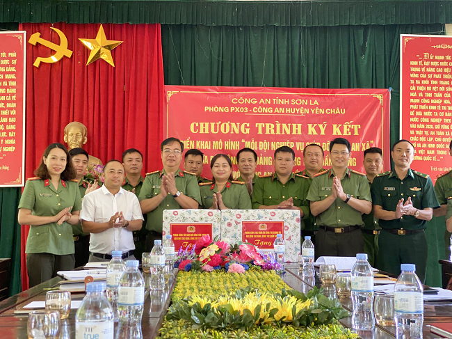 Sơn La Hiệu quả từ mô hình “Mỗi đội nghiệp vụ giúp đỡ một công an xã”