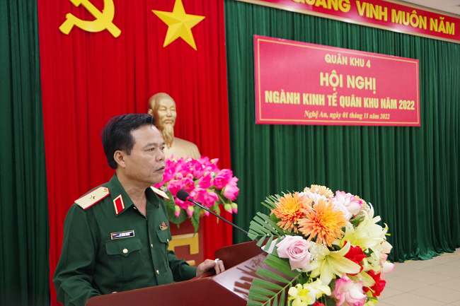Quân khu 4 Thực hiện tốt nhiệm vụ kinh tế - quốc phòng năm 2022