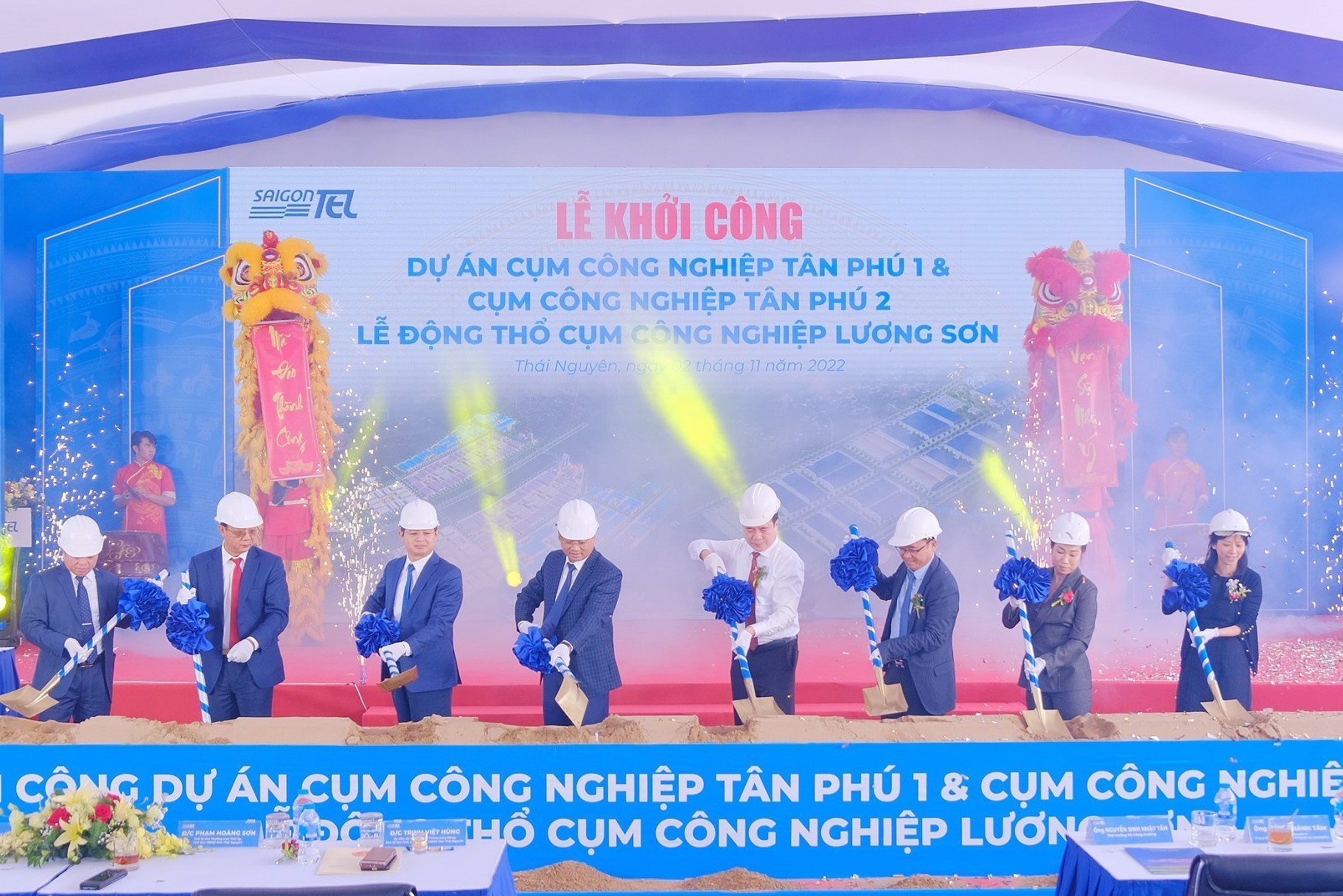 Khởi công xây dựng 3 cụm công nghiệp tại tỉnh Thái Nguyên