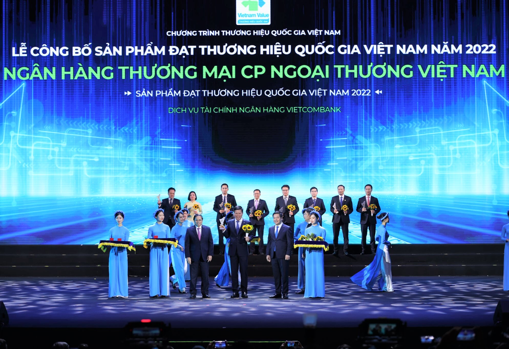 Vietcombank lần thứ 8 liên tiếp đạt Thương hiệu quốc gia Việt Nam