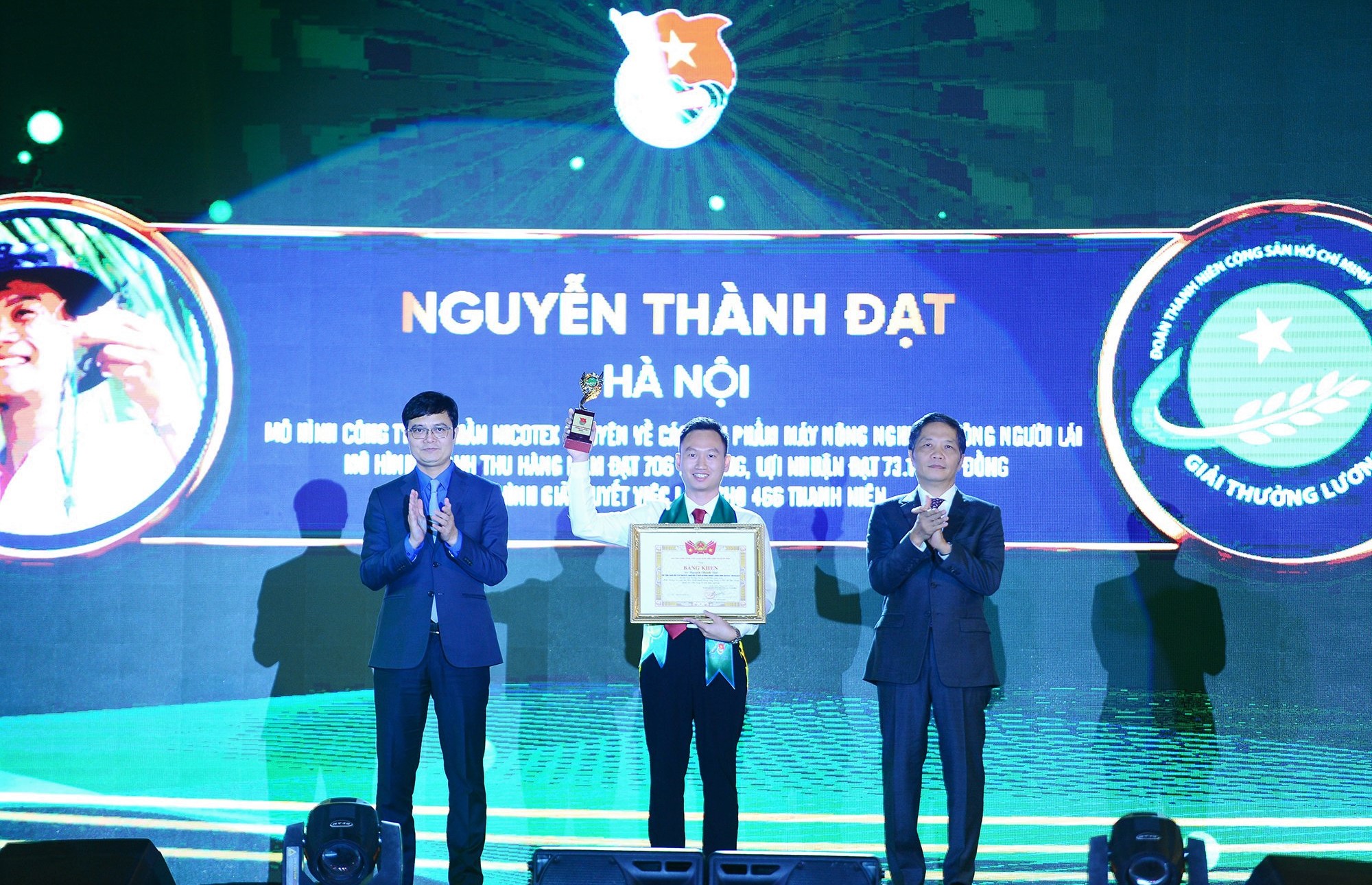 Vinh danh 32 gương thanh niên tiêu biểu đạt giải thưởng Lương Định Của