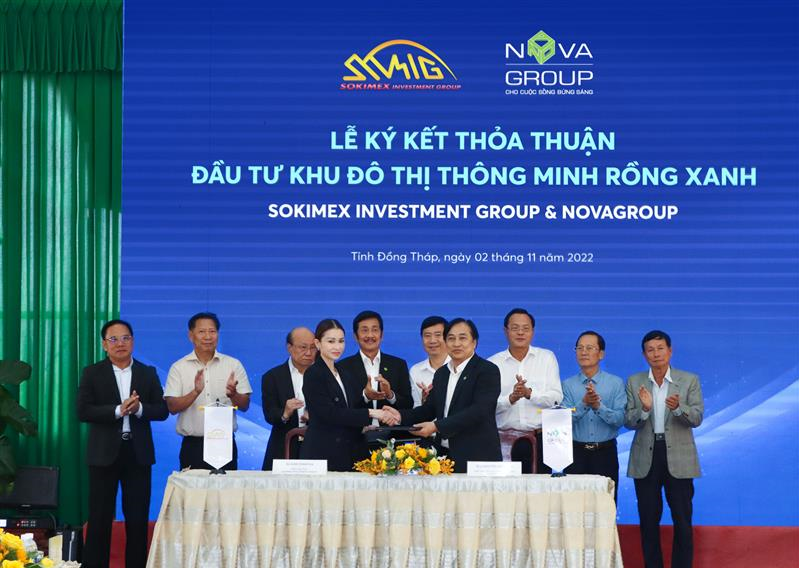 NovaGroup và Sokimex cam kết đầu tư, phát triển dự án BLUE DRAGON