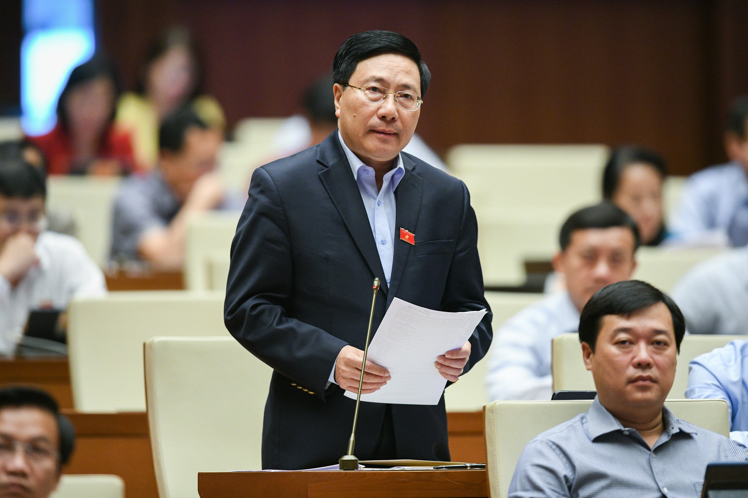 Phó Thủ tướng Phạm Bình Minh Bước đầu hoàn thành mục tiêu sắp xếp đơn vị hành chính cấp huyện, xã